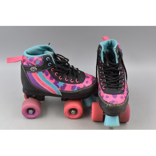 772 - NO FEAR Kids Roller Skate Shoes Size 1