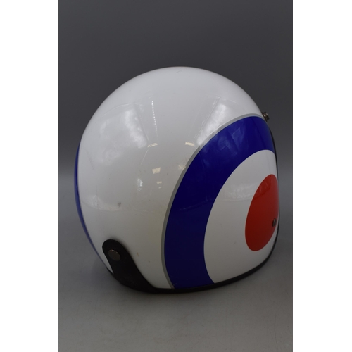 773 - Mod Style Motorcycle / Scooter Helmet