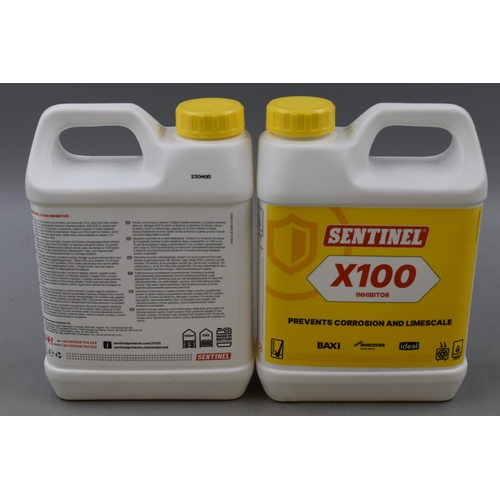 778 - Five Bottles of Sentinel x100 Central Heating Scale Inhibitor (1L).