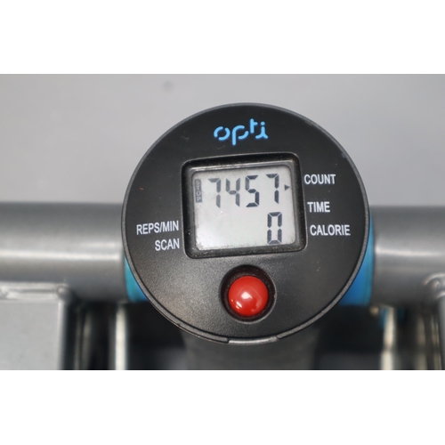 792 - Opti Step machine with Working Digital Calorie and Step Count Readout