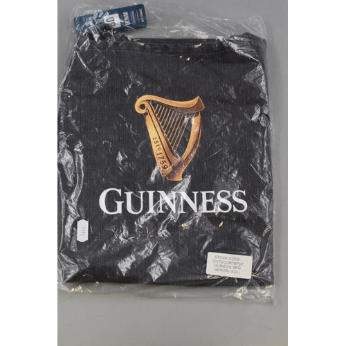 800 - A Selection of Three Guinness T-Shirts, Guinness Apron and Local Pub Polo Shirt.