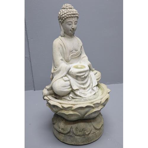 718 - Buddist Style Water Feature Housing Approx 26 Inches Tall