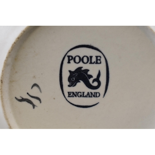 834 - Poole Pottery jug, two Radford Vases and Five Serving Platters including Poole