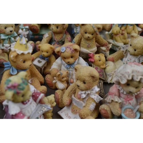 835 - Selection of Cherished Teddies, includes Membear Ship Badge, Wylie, Spencer, Courtney, Amanda, Littl... 