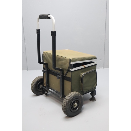 741 - Bison Two Wheel Anglers Box/Seat A/F