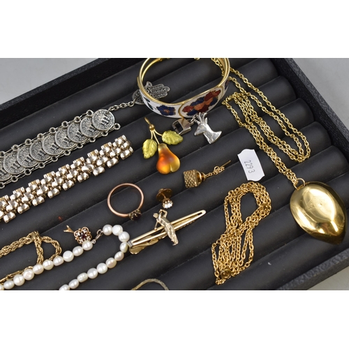 143 - A Selection of Assorted Designer Jewellery. includes Bangle, Bracelets, Rings and More.