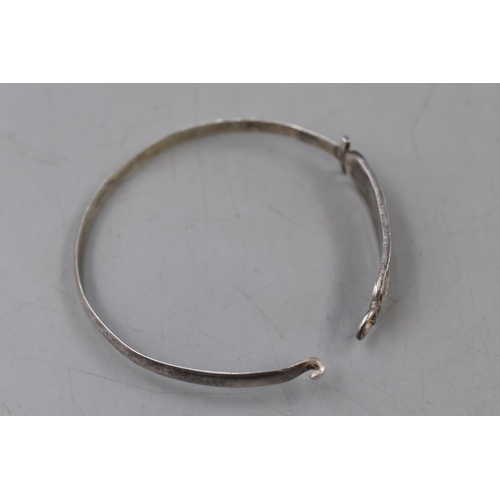 33 - Silver Bangle (Unmarked)