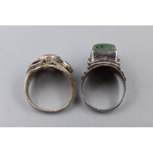 63 - Two Silver 925 Rings