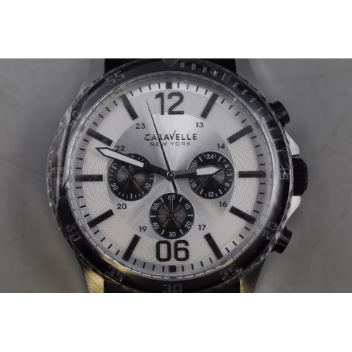 Caravelle by bulova chronograph on sale watch