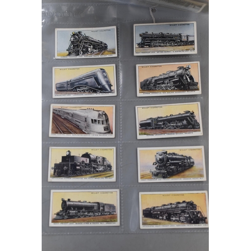 158 - Three Sets of 50 Will 1920/30s Cigarette Cards including Do You Know, Railway Engines, and Engineeri... 