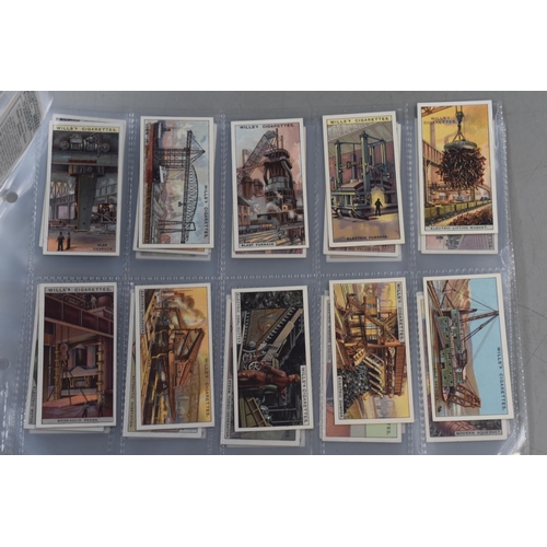 158 - Three Sets of 50 Will 1920/30s Cigarette Cards including Do You Know, Railway Engines, and Engineeri... 