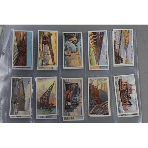 158 - Three Sets of 50 Will 1920/30s Cigarette Cards including Do You Know, Railway Engines, and Engineeri... 