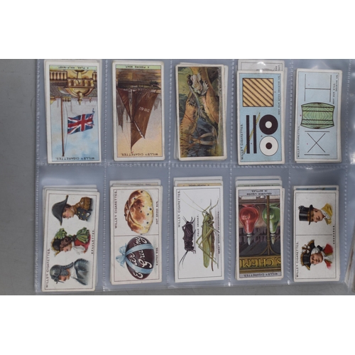 158 - Three Sets of 50 Will 1920/30s Cigarette Cards including Do You Know, Railway Engines, and Engineeri... 