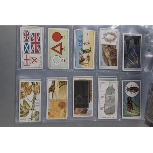 158 - Three Sets of 50 Will 1920/30s Cigarette Cards including Do You Know, Railway Engines, and Engineeri... 