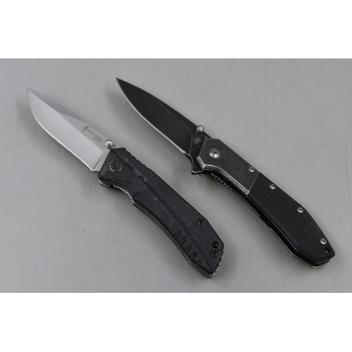 181 - Two Quality Pocket Knives to Include Elite Force and one other