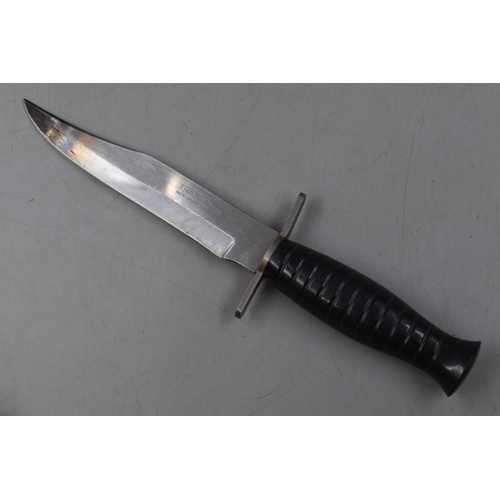 184 - Brazillian Made Tramontina Dagger Style Knife with Sheath