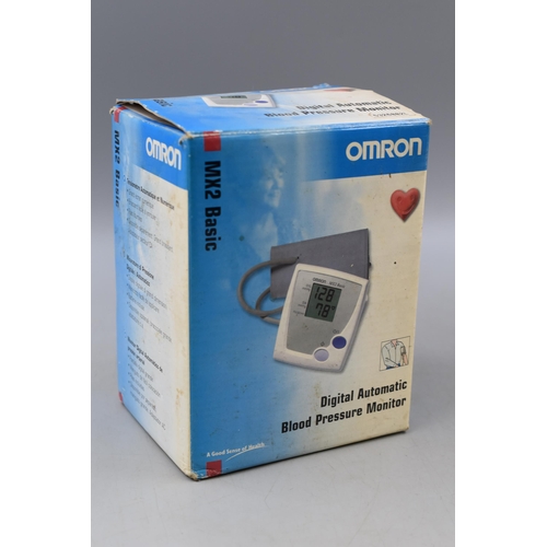 386 - Boxed Omron Digital Automatic Blood Pressure Monitor