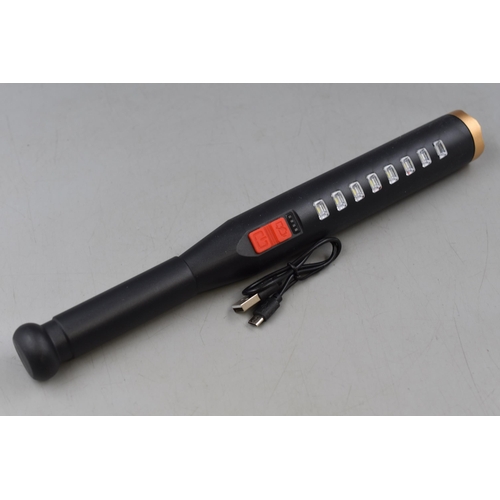 388 - A Boxed Ultra-Bright Baseball Bat Flashlight, Lights Up When Tested.