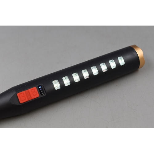 388 - A Boxed Ultra-Bright Baseball Bat Flashlight, Lights Up When Tested.