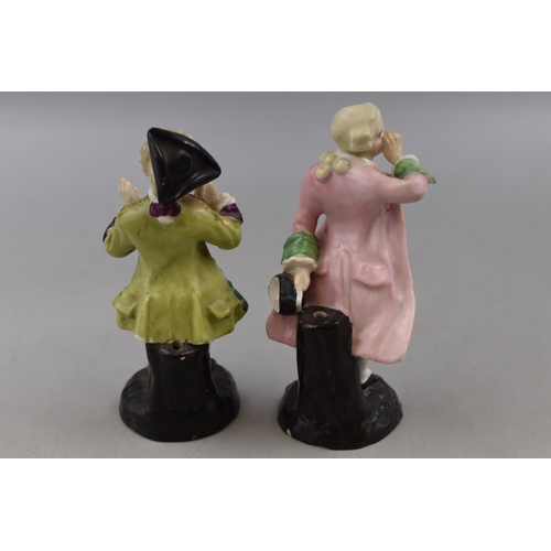 288 - Pair of Wien Augarten 18th Century style Figurines (5