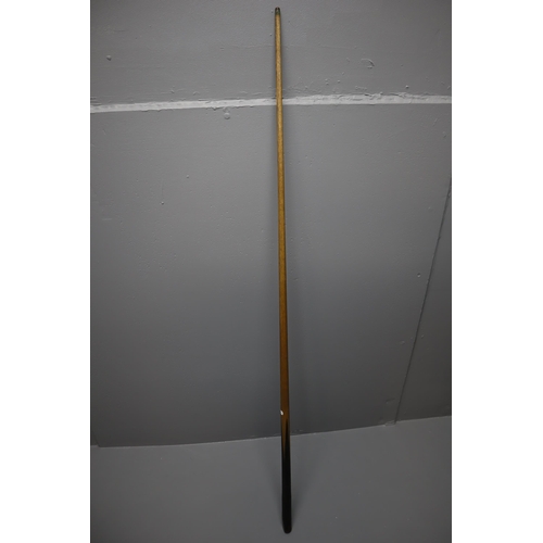 591 - Two Vintage Snooker Cue's to include Two piece Galaxy Silk and one other