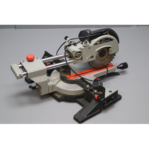 602 - SIP Sliding Mitre Saw with Laser (Powers On When Tested)