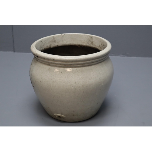 607 - Large Ceramic Flower Pot Approx 14