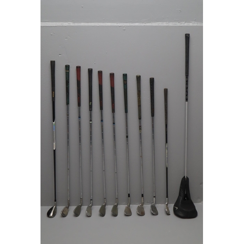 609 - Mixed Selection of Golf Clubs Including Nike VRS, Moccad Recovery 25 and More