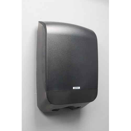 616 - Brand New Boxed and unused Wall Hanging Hygienic Paper Hand Towel Dispenser with 2 keys Perfect for ... 