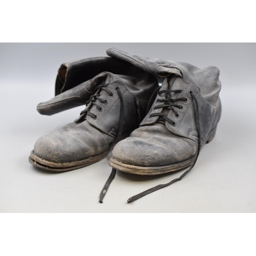 619 - Pair of RAF 1952 Pattern Flying Boots Escape Boots (ITS GT)