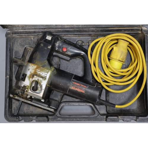 621 - Mixed Lot to include a Cased black and Decker VP2000 Quatro Set and a 110 volt Jigsaw Both Untested