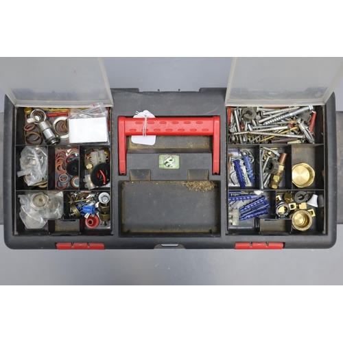 627 - A Stanley Toolbox, With a Selection of Assorted Tools.