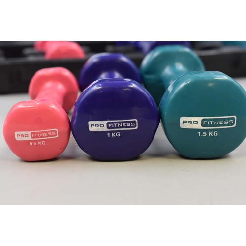 629 - Sports General/Keep Fit Dumbbells Set