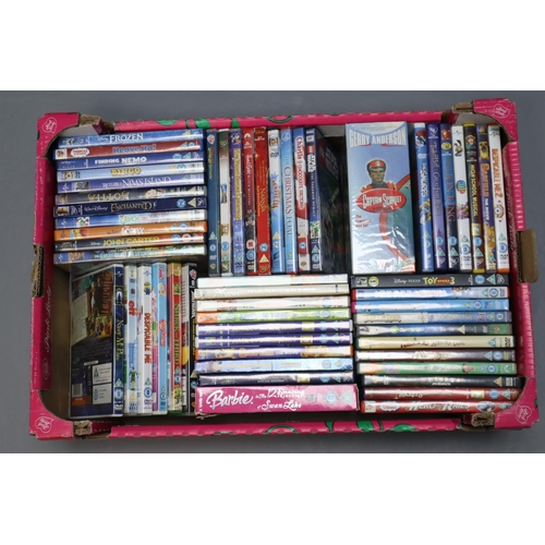 712 - Mixed Lot of DVDs Including Scooby-Doo Meets Batman, The Smurfs and More