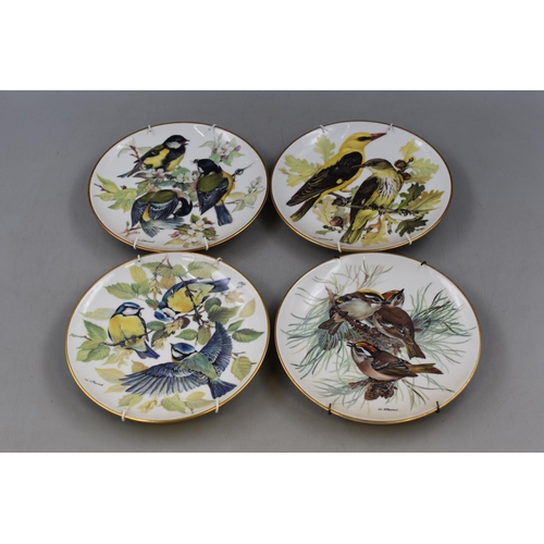 688 - A Selection of Eight WWF Collectors Plates From The European Songbirds Collection.