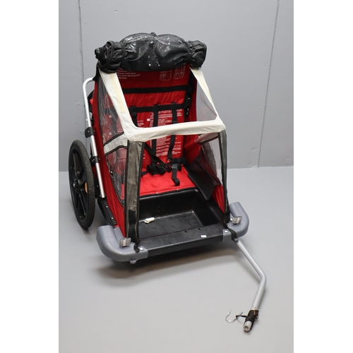 753 - Bellelli B Travel Taxi Twin Child Carrier Bike Cycle Trailer - Double