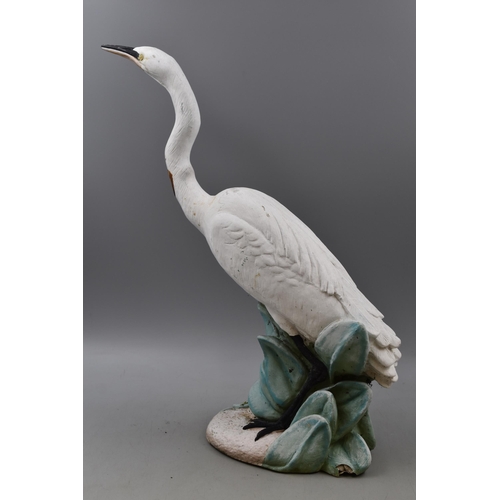 236 - Statue of Little Egret Approx 19