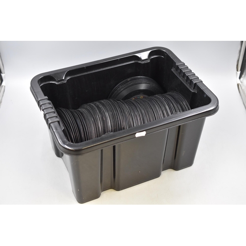 486 - A Selection of Vinyl Singles Without Sleeves. Includes Chuck Berry, Roy Orbison, Boney M, The Eagles... 