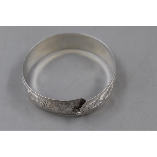 12 - Sterling Silver Adjustable Bracelet