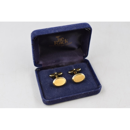 65 - Pair of Cufflinks in Presentation Box