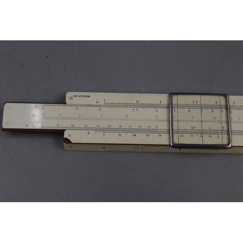 113 - PIC Slide Rule in Original Case