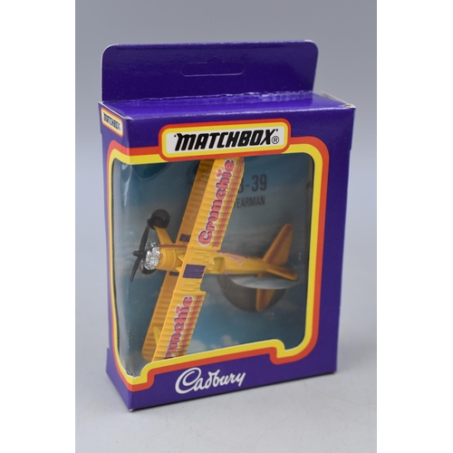 347 - Matchbox Cadbury Crunchie SB-39 Stearman Plane Flying Circus 1991