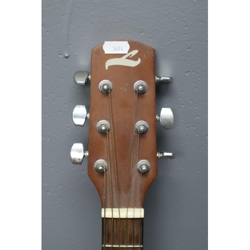 364 - A Lorenzo Flame Series L-449 Acoustic Guitar