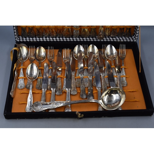 378 - A King's Design Super Inox Canteen of Cutlery, In Presentation Case. Case AF