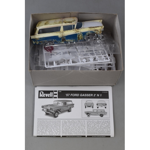 398 - Revell 57 Ford Gasser Model kit seems to be complete