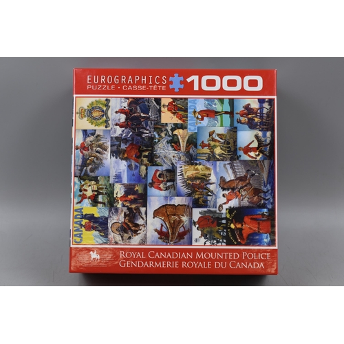 663 - Selection of Jigsaw Puzzles, includes Sealed Lord of The Rings The Two Towers, Eurographics, Sealed ... 