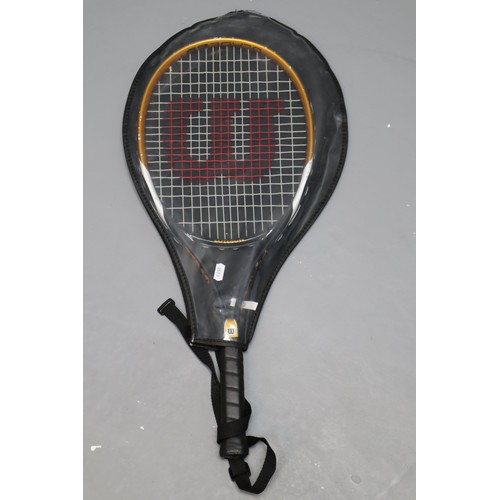 652 - Wilson Tennis Racket Bag to include Two Rackets