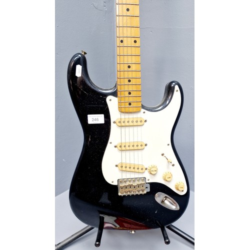 246 - 1980's Fender Stratocaster Guitar (Serial Number F003114) Made in 1986/1987 in FujiGen JapanAnd Fend... 