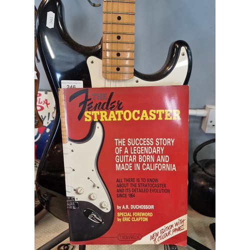 246 - 1980's Fender Stratocaster Guitar (Serial Number F003114) Made in 1986/1987 in FujiGen JapanAnd Fend... 