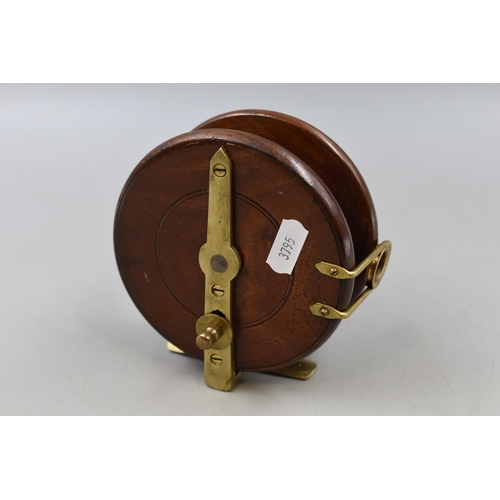 116 - Antique Wooden Fishing Reel (5